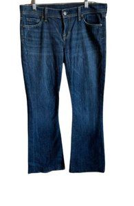 Citizens of Humanity Ingrid #002 Womens Low Waist Flare Jeans Blue Size 29